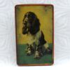 Vintage Edward Sharp Toffee Tin Spaniel Dog Rectangular 1960s Image