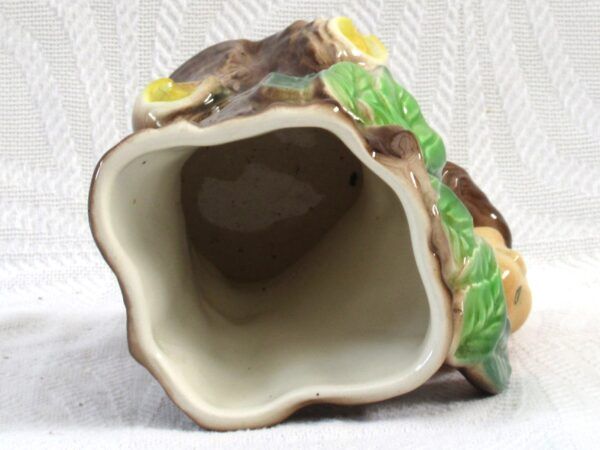 Vintage Hornsea Pottery Fauna No 55 Rabbit Bunny Tree Vase - Image 3