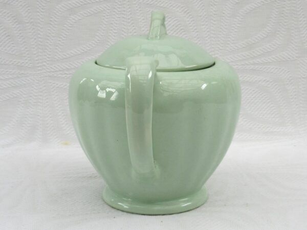 Vintage J&G Meakin Sol Glamour Teapot Jade Green 40s 50s - Image 2