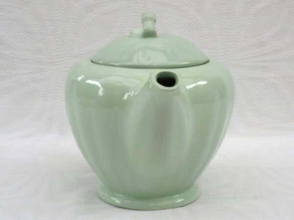 Vintage J&G Meakin Sol Glamour Teapot Jade Green 40s 50s - Image 4