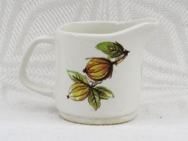 Vintage J&G Meakin Studio Eden Milk Jug 70s Fruit Yellow Green - Image 2