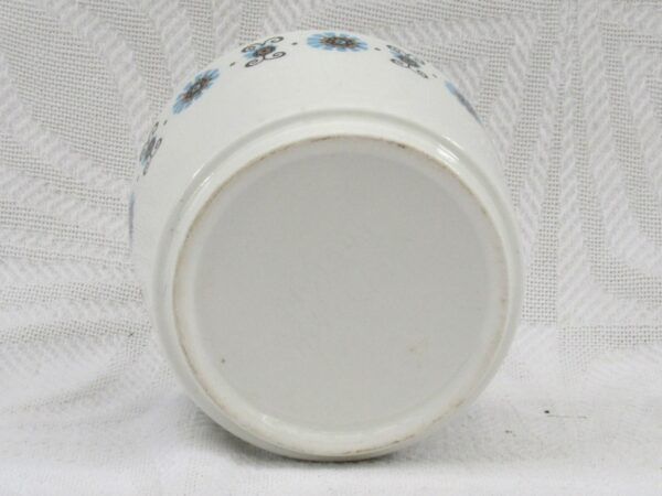 Vintage J&G Meakin Studio Roulette Sugar Bowl 70s Blue - Image 3