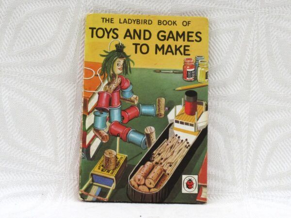 Vintage Ladybird Books Toys and Games to Make 1966 Image