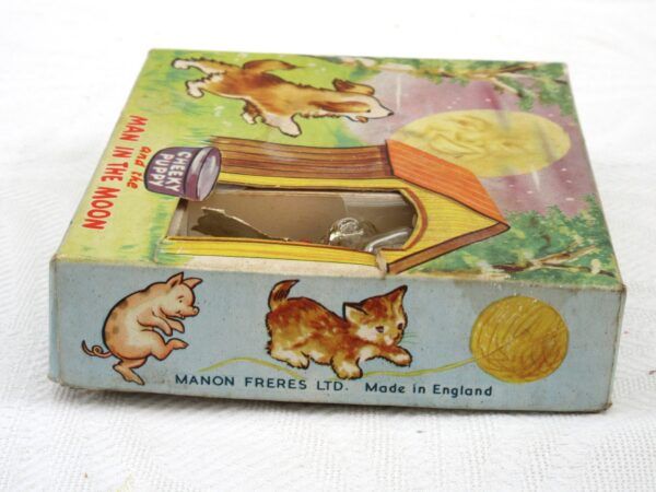 Vintage Manon Freres Cheeky Puppy Perfume Bottle Soap Set 1960s - Image 4