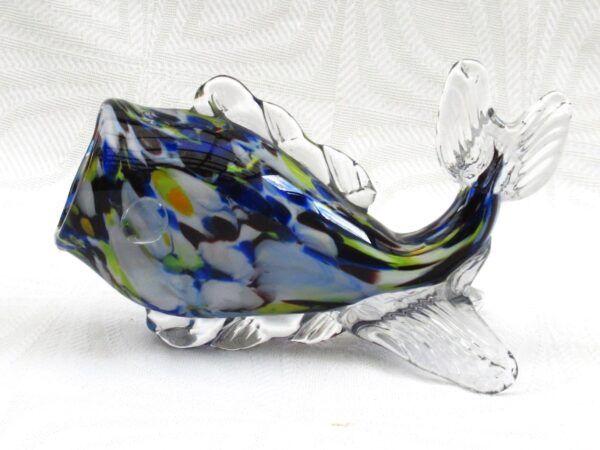 Vintage Murano Glass Fish Small End of The Day 1960s - Image 3