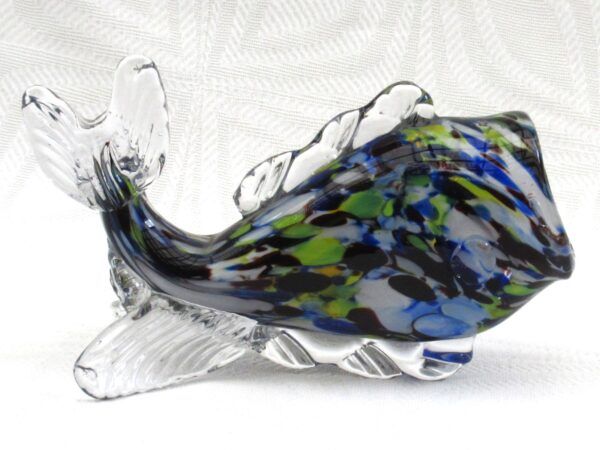 Vintage Murano Glass Fish Small End of The Day 1960s Image