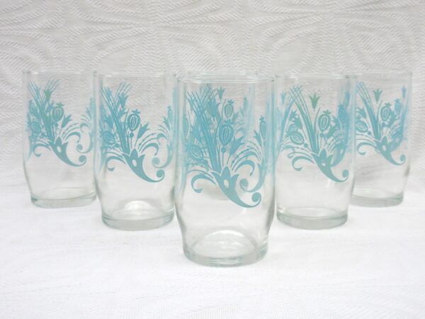 Vintage Ravenhead Glass Chunkies Tumblers x6 Boxed 1970s - Image 3