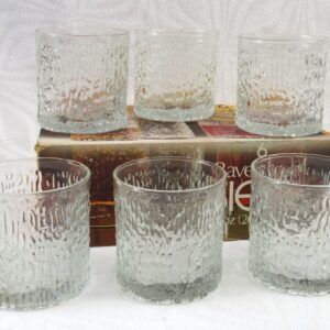 Vintage Ravenhead Siesta Whisky Glasses x6 Boxed 1970s Image