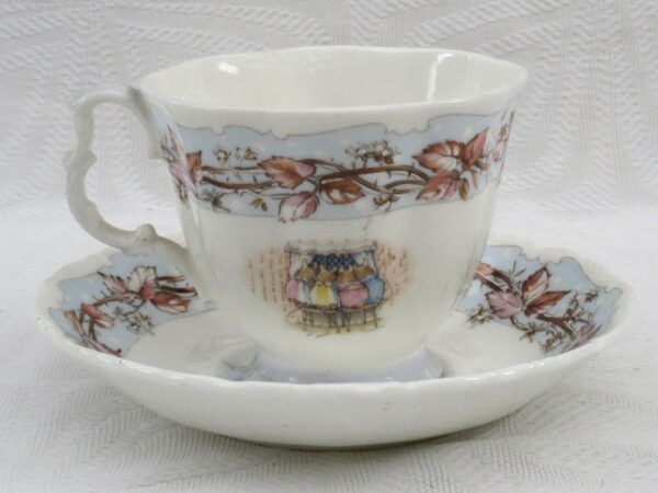 Vintage Royal Doulton Brambly Hedge Winter Cup & Saucer 1983 - Image 4