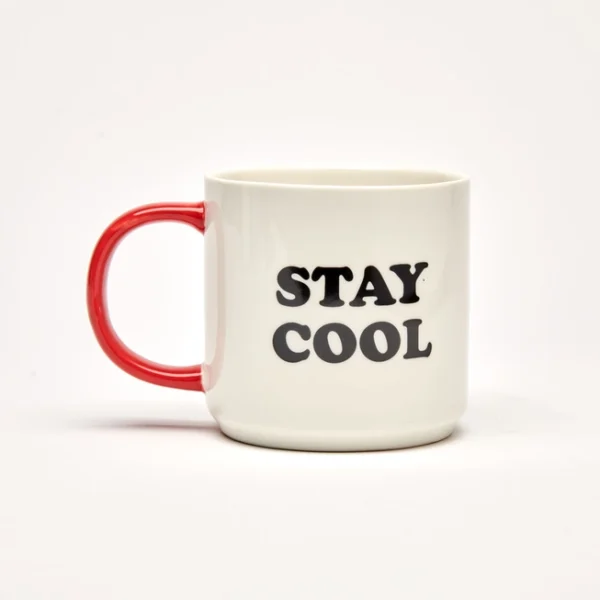 Vintage 70s Style Peanuts Snoopy Stay Cool Mug - Image 2