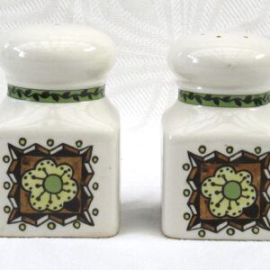 Vintage Taunton Vale Tara Salt & Pepper Pots 1970s Image