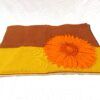 Vintage Irish Linen Tea Towel Sunflowers Flower Power 70s - Image 5