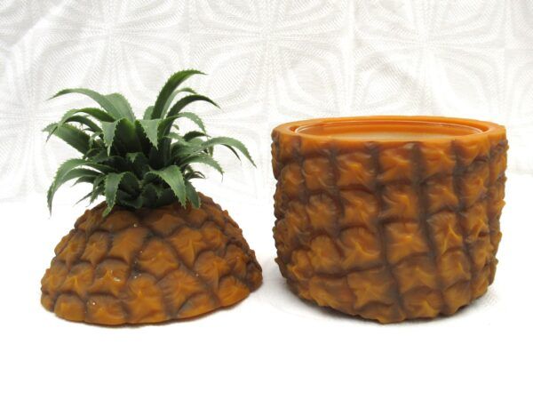 Vintage Pineapple Ice Bucket Plastic 1970s Original - Image 4