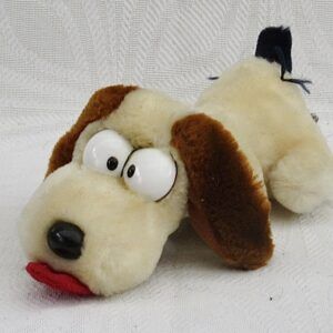 Vintage 1980s Odie Dog Plush Toy Small Garfield & Friends Image