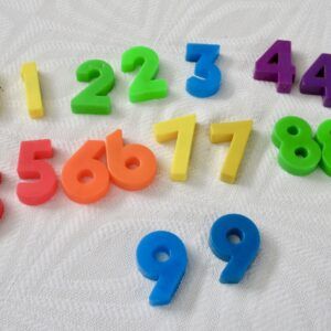 Vintage Fisher Price Magnetic Numbers Bundle Upper 1970s Image