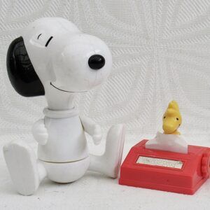 Vintage Snoopy Famous Author Woodstock McDonalds Happy Meal Toy 2000 Image