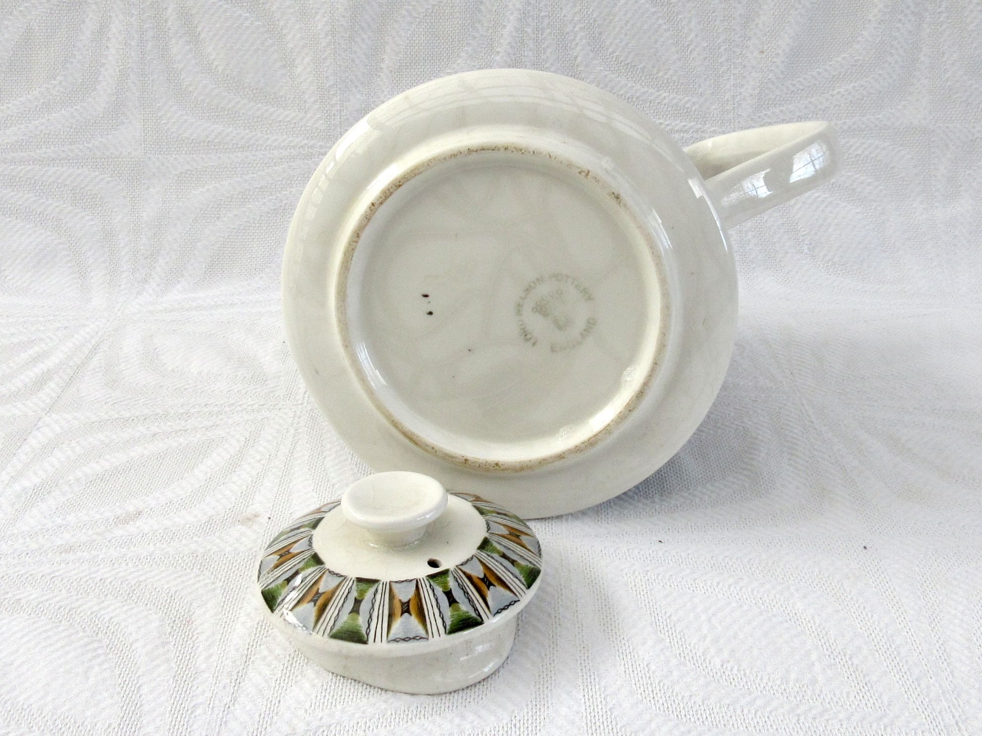 Vintage Lord Nelson Pottery Oasis Coffee Pot 1960s - Image 4