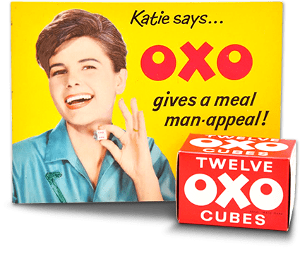 Oxo Ad 1960s Katie Man Appeal Image