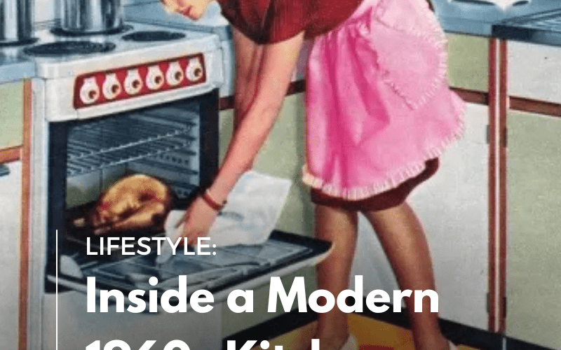 Inside a modern 1960s kitchen blog image