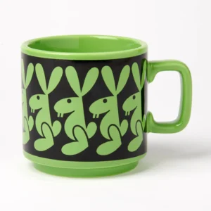 Magpie x Hornsea Mug Rabbit with Green Glaze Image