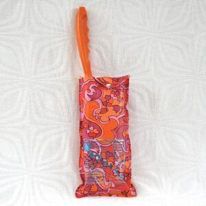 Vintage Nenette Duster Polisher in Psychedelic Pouch 1970s Image