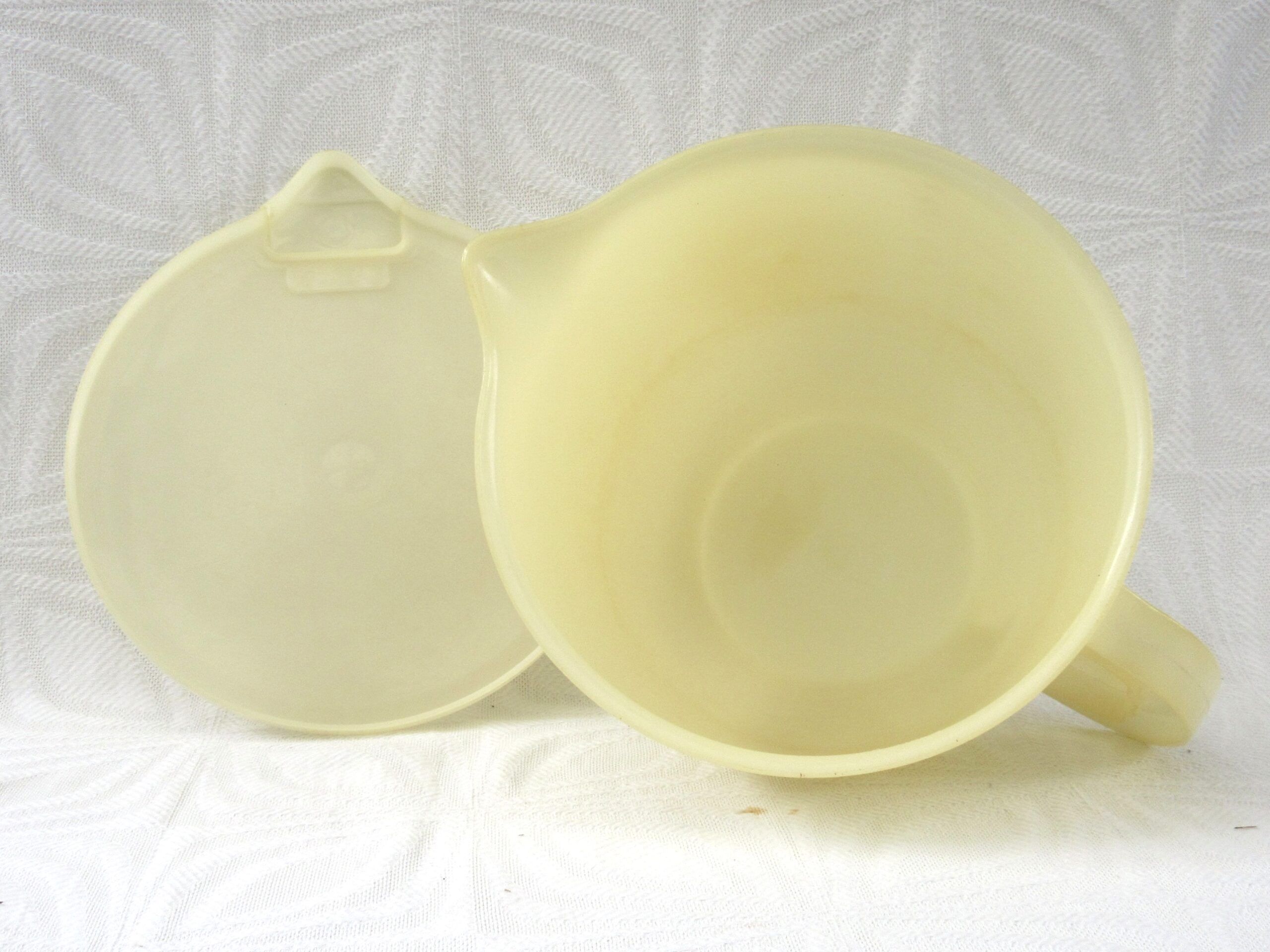 Vintage Tupperware Mix-N-Store Measuring Jug Lidded 60s 70s - Image 6