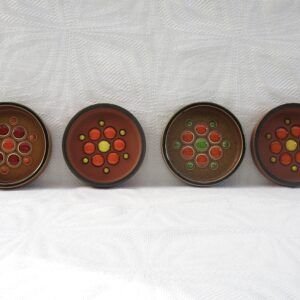 Vintage Hornsea Muramic Pin Dishes 1970s Image