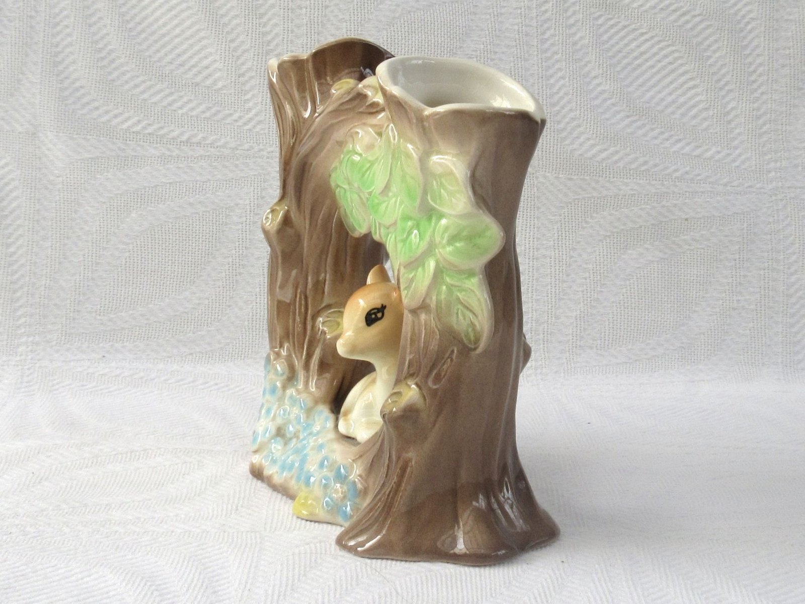 Vintage Hornsea Pottery Fauna Squirrel Double Vase 1960s - Image 4