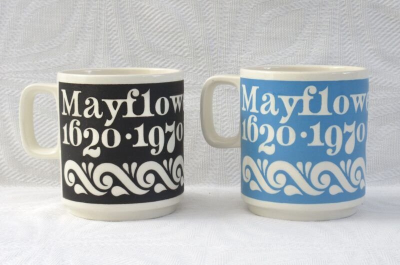 Vintage Hornsea Pottery Mayflower Mug 1970 Image