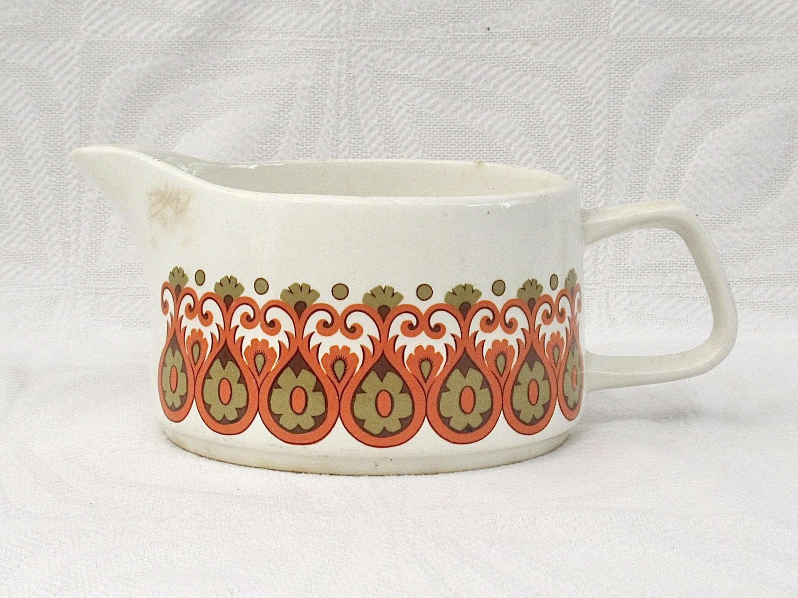Vintage J&G Meakin Madrid Gravy Boat Jug 60s 70s Tableware - Image 2