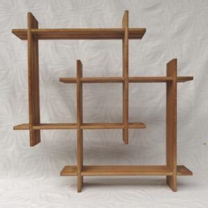 Vintage Gaybox Wall Shelving Unit Knick Knacks Shelf 1960s Image