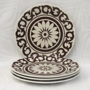 Vintage J&G Meakin Maidstone x4 Side Plates 70s 80s Image