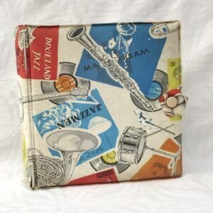 Vintage Alpa Record Album Singles Case 45s Jazz Music 1960s Image