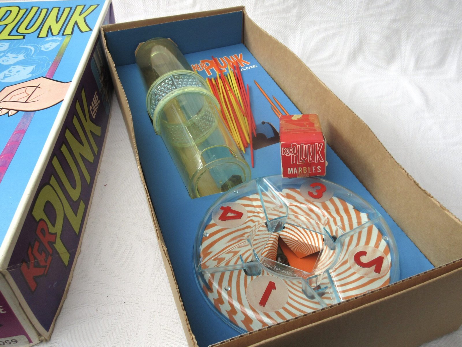 Vintage Kerplunk Game Ideal Complete 1967 60s Toys - Image 4