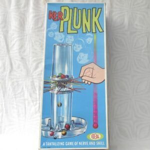 Vintage Kerplunk Game Ideal Complete 1967 60s Toys Image