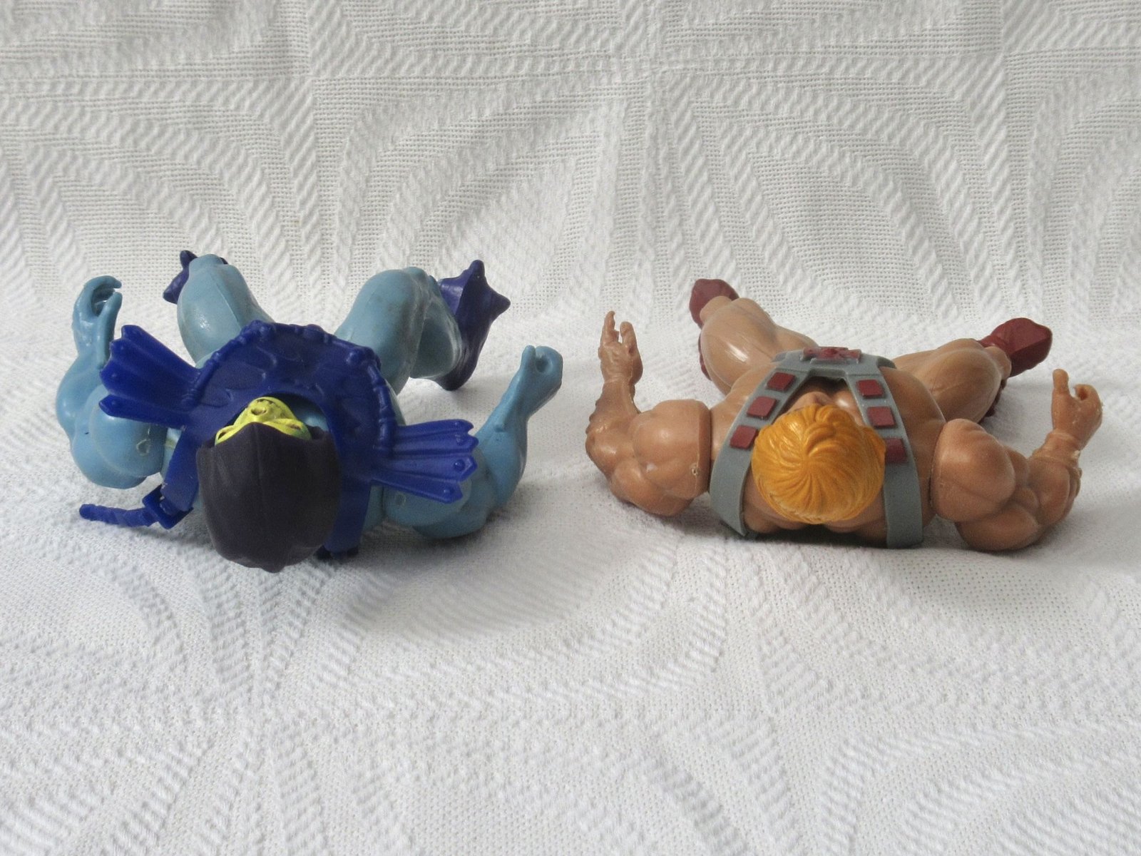 Vintage Original He-Man and Skeletor 80s Masters of the Universe Action Figures 1981 - Image 4