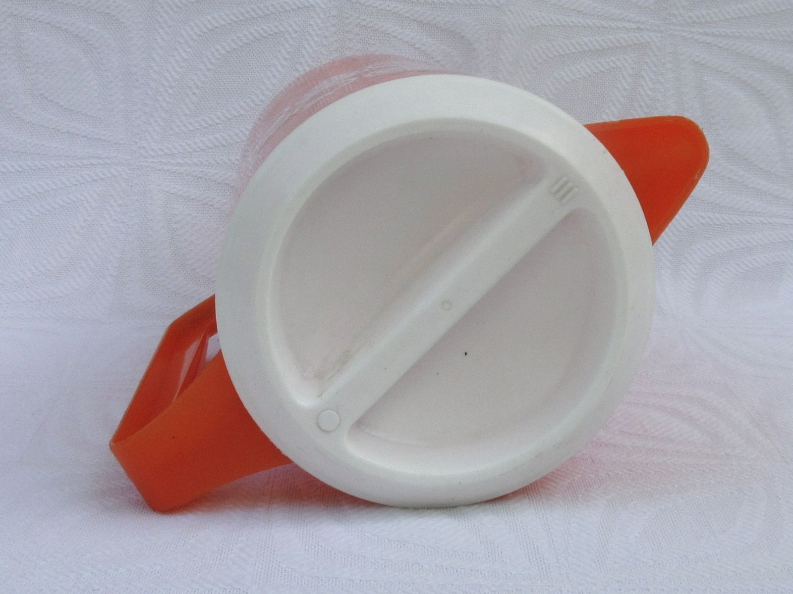 Vintage Plastic Pitcher Jug Orange Fruits Summer Drinks 1970s - Image 5