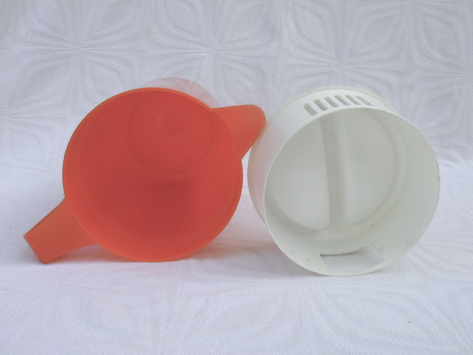 Vintage Plastic Pitcher Jug Orange Fruits Summer Drinks 1970s - Image 6