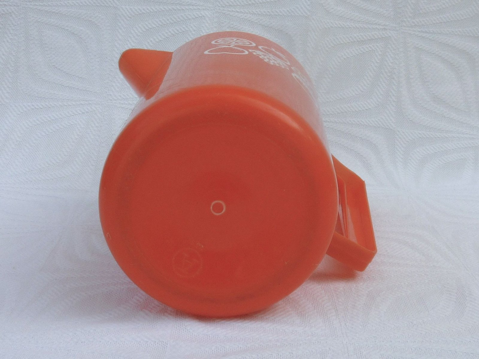 Vintage Plastic Pitcher Jug Orange Fruits Summer Drinks 1970s - Image 4