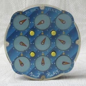 Vintage Rubiks Clock Puzzle by Matchbox Boxed 1980s Image