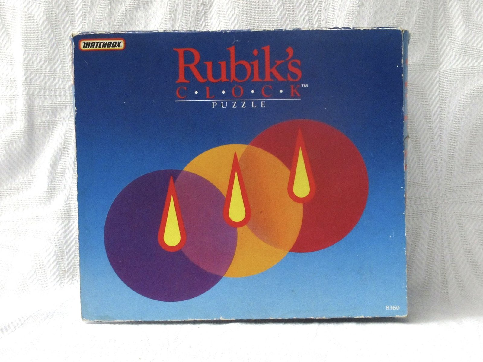 Vintage Rubiks Clock Puzzle by Matchbox Boxed 1980s Toys - Image 4