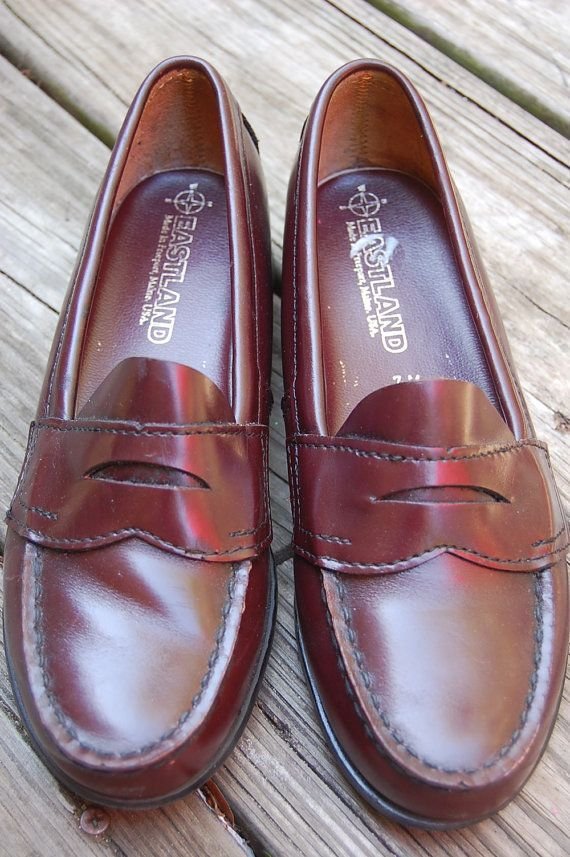 1980s Penny Loafer Shoes