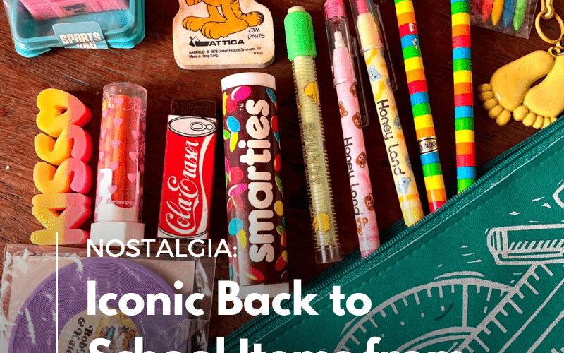 Iconic Back to School Items from the 1980s Blog Image