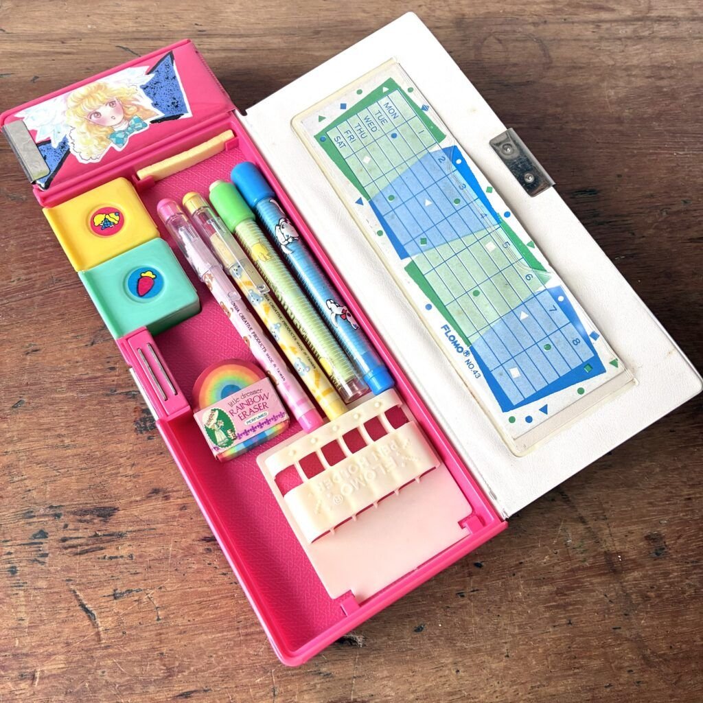 Iconic Back to School Items from the 1980s Compartment Pencil Case Blog Image