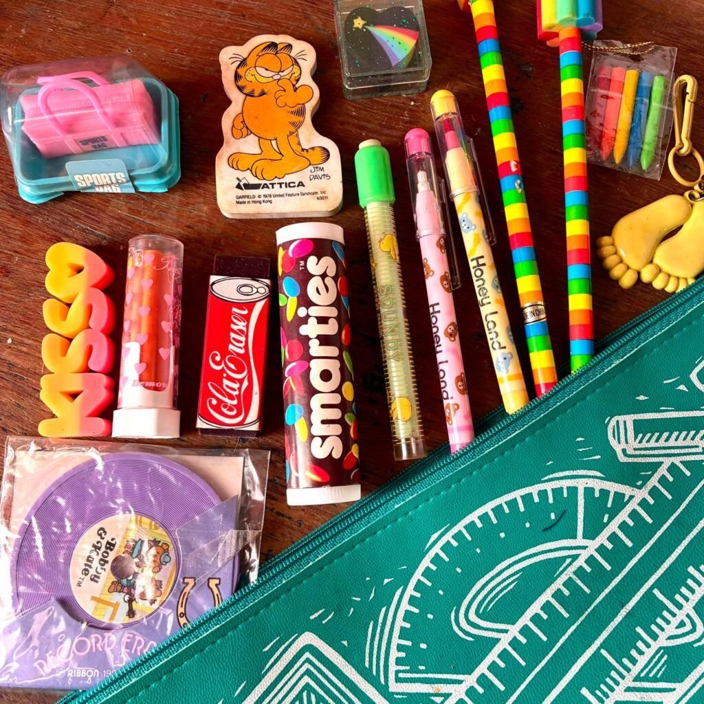Iconic Back to School Items from the 1980s Stationery Blog Image