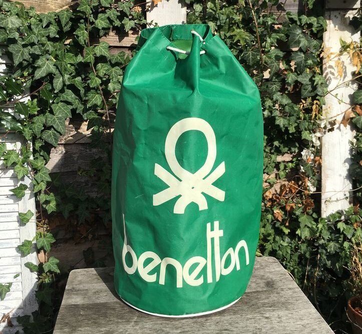Vintage 80s Benetton Duffle Bag