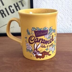 Vintage Kilncraft Cadburys Caramel Bunny Mug 1980s Image