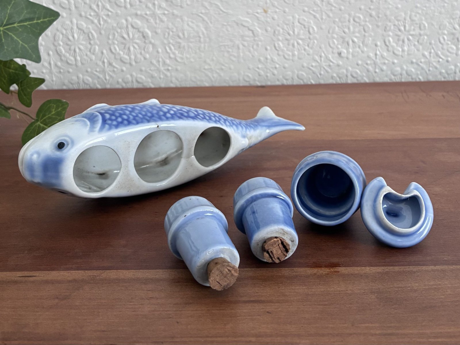 Vintage Fish Cruet Set Teignmouth Holiday Souvenir 1950s - Image 5
