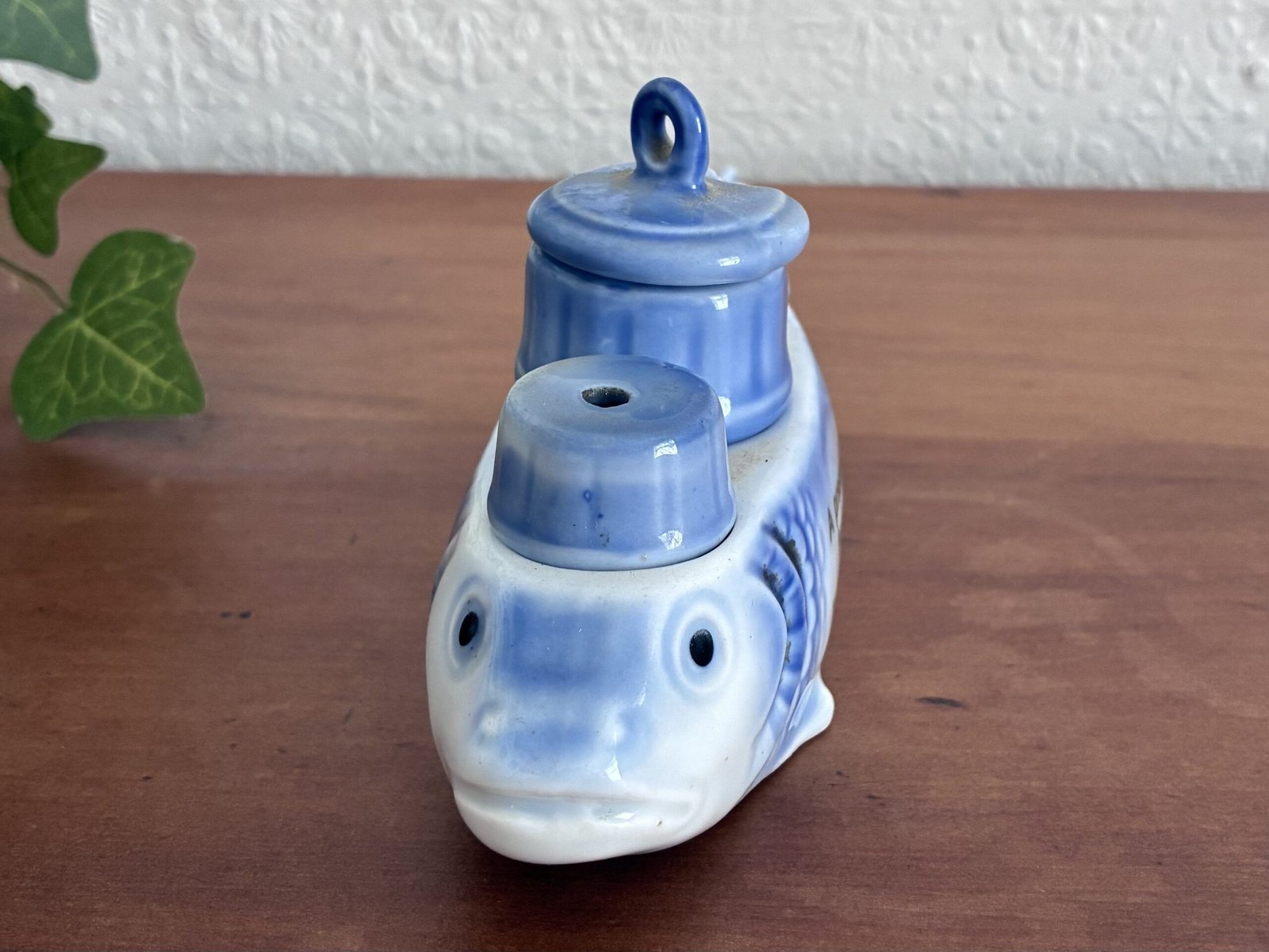 Vintage Fish Cruet Set Teignmouth Holiday Souvenir 1950s - Image 2