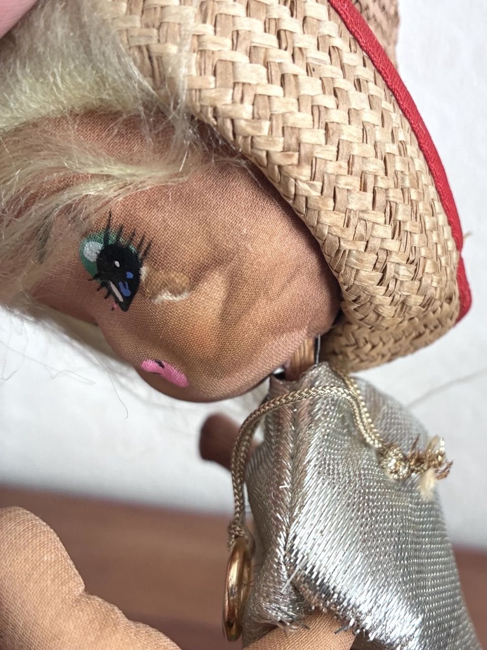 Vintage Bradley Pose Doll Big Eyes Silver Mod Outfit 1960s - Image 5